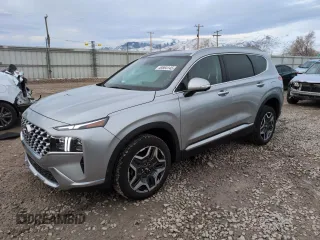 2023 Hyundai Santa Fe Limited z VIN 5NMS5DA15PH014494, wystawiony jako Copart lot #49884145 z przebiegiem 18 661 mil mil oraz Szkoda całkowita • Salvage title. Historia ofert i sprzedaży dostępna na DreamBid. Obrazek 1.