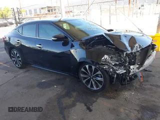 2017 Nissan Maxima SL with VIN 1N4AA6AP6HC406364, listed as a IAAI auction lot 42505978 with 100,696 mi miles and . Bid and sale history available at DreamBid. Image 1.