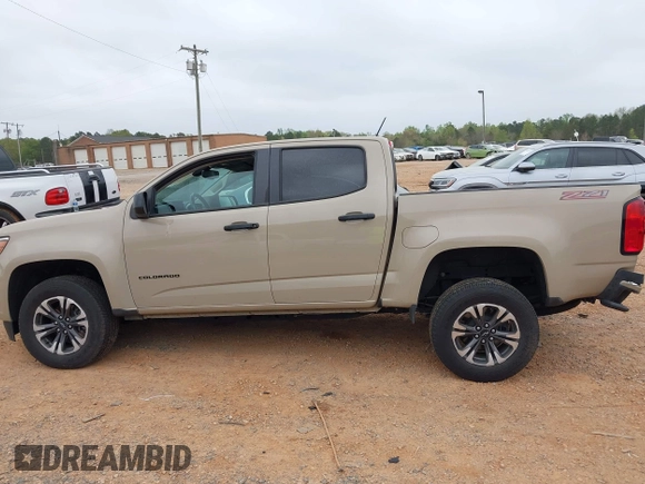 2022 Chevrolet Colorado 2WD Z71 with VIN 1GCGSDEN1N1149796, listed as a IAAI auction lot 41943438 with 82,064 mi miles and . Bid and sale history available at DreamBid. Image 14.