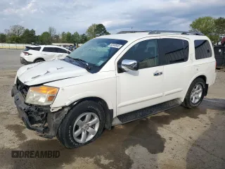 2011 Nissan Armada SV with VIN 5N1BA0ND9BN621546, listed as a Copart auction lot 50349545 with 94,226 mi miles and Salvage Title. Bid and sale history available at DreamBid. Image 1.