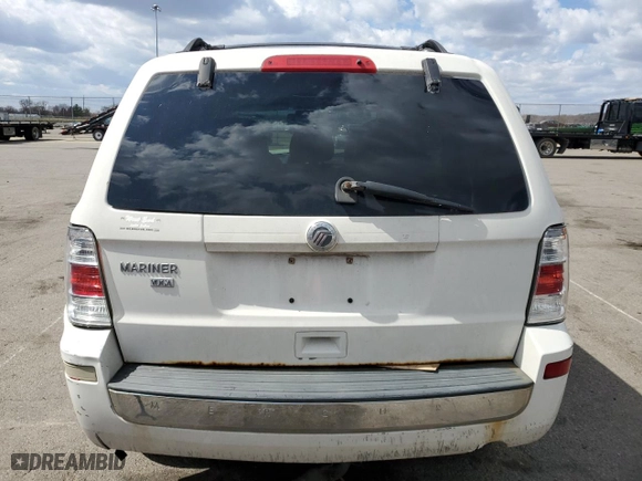 2010 Mercury Mariner Premier with VIN 4M2CN9H72AKJ27868, listed as a Copart auction lot 50773845 with 181,181 mi miles and Salvage Title. Bid and sale history available at carsss.com. Image 6.