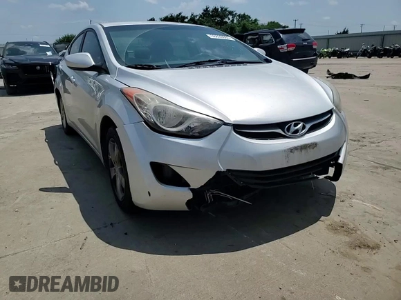 2011 Hyundai Elantra GLS z VIN KMHDH4AE3BU168833, wystawiony jako Copart lot #58830065 z przebiegiem 147 051 mil mil oraz Szkoda całkowita • Salvage title. Historia ofert i sprzedaży dostępna na DreamBid. Obrazek 13.
