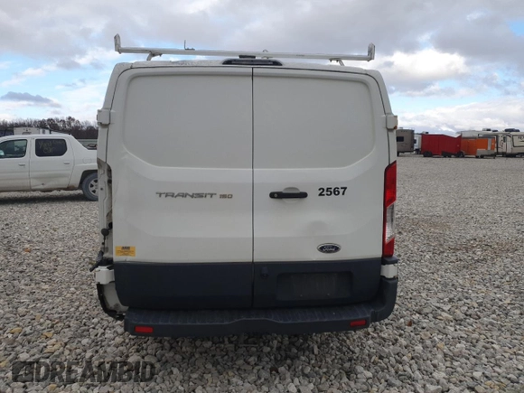 2018 Ford Transit with VIN 1FTYE1ZM7JKB50287, listed as a Copart auction lot 81275854 with Not provided miles and Salvage title. Bid and sale history available at DreamBid. Image 6.