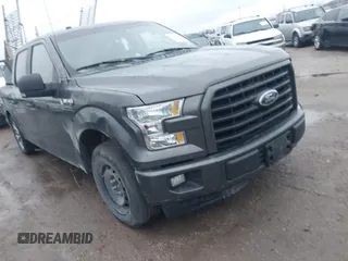 2017 Ford F-150 XL with VIN 1FTEW1CF0HKC54284, listed as a IAAI auction lot 41388946 with 163,509 mi miles. Bid and sale history available at carsss.com. Image 1.