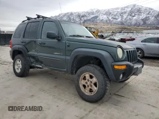 2002 Jeep Liberty Limited with VIN 1J4GL58K52W220933, listed as a Copart auction lot 49211765 with 189,095 mi miles and Salvage title. Bid and sale history available at DreamBid. Image 4.