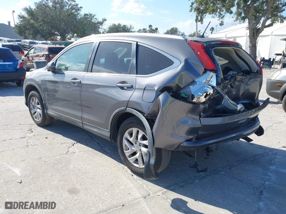 2016 Honda CR-V EX-L with VIN 2HKRM3H74GH536512, listed as a IAAI auction lot 40855923 with 98,559 mi miles. Bid and sale history available at carsss.com. Image 3.