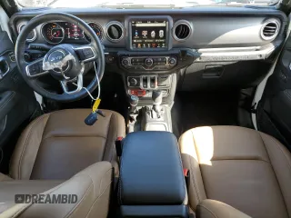 2023 Jeep Wrangler Rubicon with VIN 1C4HJXCG9PW505608, listed as a Copart auction lot 54429105 with 5,461 mi miles and Salvage title. Bid and sale history available at DreamBid. Image 8.