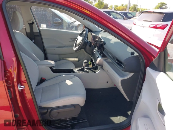 2024 Hyundai Kona SEL with VIN KM8HB3AB2RU144780, listed as a IAAI auction lot 42006519 with 19,568 mi miles and . Bid and sale history available at DreamBid. Image 5.