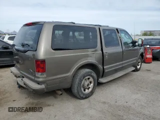 2003 Ford Excursion Limited z VIN 1FMNU42S43EA92152, wystawiony jako Copart lot #50236585 z przebiegiem 83 044 mil mil oraz Szkoda całkowita • Salvage title. Historia ofert i sprzedaży dostępna na DreamBid. Obrazek 3.