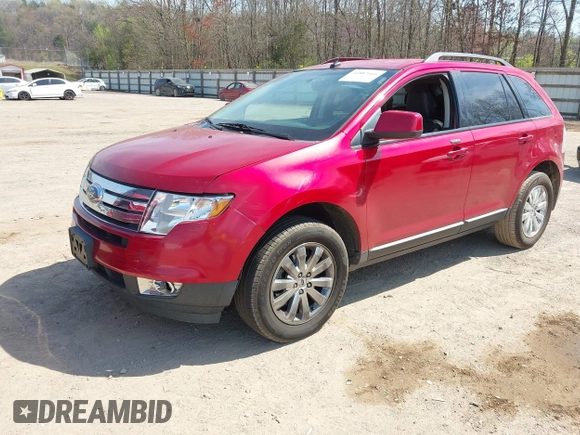 2010 Ford Edge SEL with VIN 2FMDK3JC8ABA73182, listed as a IAAI auction lot 41887666 with 150,818 mi miles. Bid and sale history available at carsss.com. Image 2.