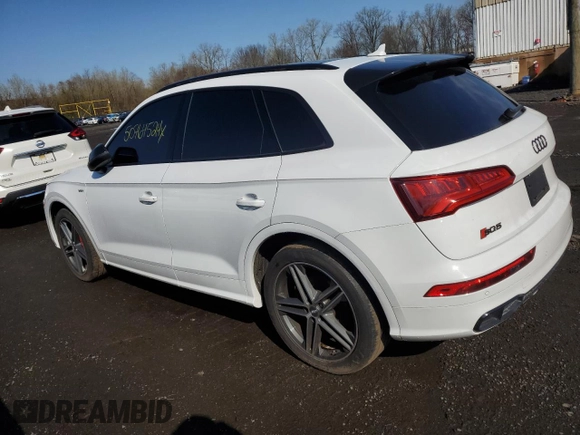 2018 Audi SQ5 Prestige with VIN WA1C4AFYXJ2033611, listed as a Copart auction lot 50764524 with 68,673 mi miles and Salvage Title. Bid and sale history available at DreamBid. Image 2.