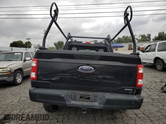 2022 Ford F-150 XL z VIN 1FTEX1C81NKD24854, wystawiony jako Copart lot #55755525 z przebiegiem 87 072 mil mil oraz Szkoda całkowita • Salvage title. Historia ofert i sprzedaży dostępna na DreamBid. Obrazek 6.