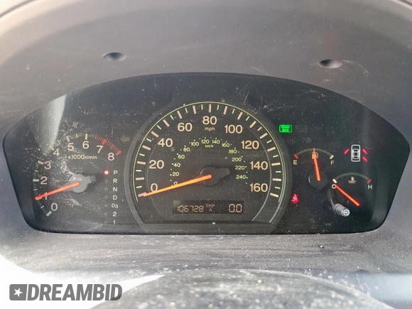 2005 Honda Accord LX with VIN 3HGCM56415G711610, listed as a Copart auction lot 61601425 with 106,728 mi miles and Salvage title. Bid and sale history available at DreamBid. Image 9.