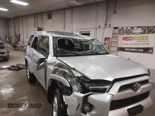 2018 Toyota 4Runner SR5 with VIN JTEBU5JR5J5501151, listed as a IAAI auction lot 41924738 with 83,505 mi miles and . Bid and sale history available at DreamBid. Image 6.