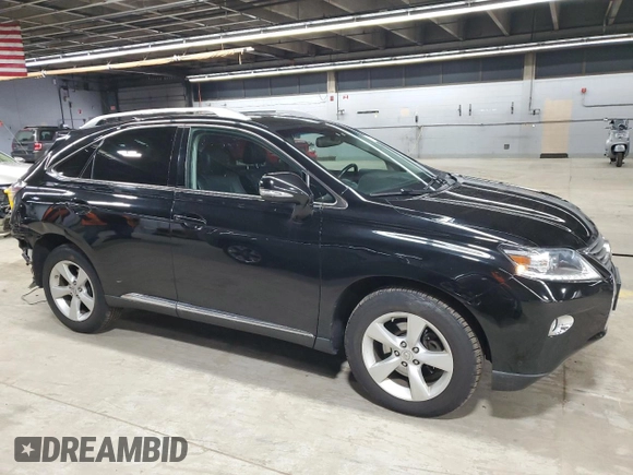 2014 Lexus RX 350 with VIN 2T2BK1BA6EC239883, listed as a Copart auction lot 51311095 with 104,189 mi miles and Salvage Title. Bid and sale history available at DreamBid. Image 4.