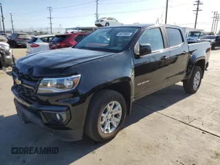 2021 Chevrolet Colorado 2WD LT with VIN 1GCGSCEN2M1142381, listed as a Copart auction lot 66220685 with 97,617 mi miles and Salvage title. Bid and sale history available at DreamBid. Image 1.