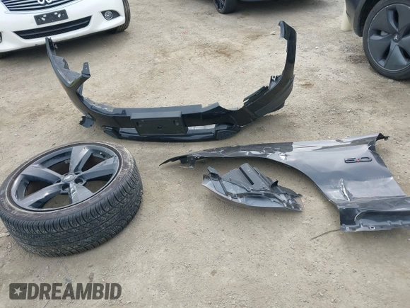2022 Ford Mustang GT with VIN 1FA6P8CFXN5110171, listed as a IAAI auction lot 41690206 with 20,989 mi miles and . Bid and sale history available at DreamBid. Image 12.