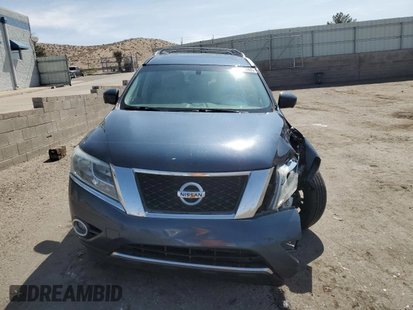 2014 Nissan Pathfinder SV with VIN 5N1AR2MM7EC730265, listed as a Copart auction lot 52256905 with 153,595 mi miles and Salvage Title. Bid and sale history available at carsss.com. Image 5.