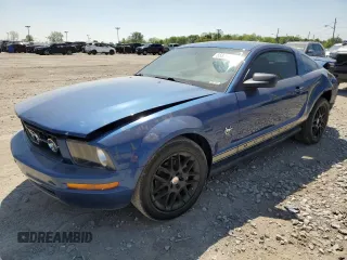 2009 Ford Mustang with VIN 1ZVHT80N995142588, listed as a Copart auction lot 55826145 with 129,093 mi miles and Salvage title. Bid and sale history available at DreamBid. Image 1.