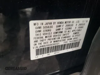 2009 Acura RL Tech Pkg with VIN JH4KB26609C002321, listed as a Copart auction lot 48279945 with 180,995 mi miles and Salvage Title. Bid and sale history available at carsss.com. Image 12.