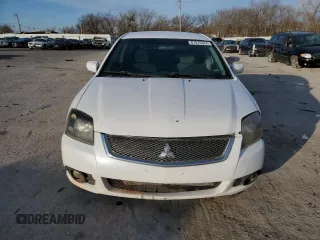 2010 Mitsubishi Galant FE with VIN 4A32B2FF2AE014154, listed as a Copart auction lot 87076324 with 190,023 mi miles and Salvage Title. Bid and sale history available at carsss.com. Image 5.