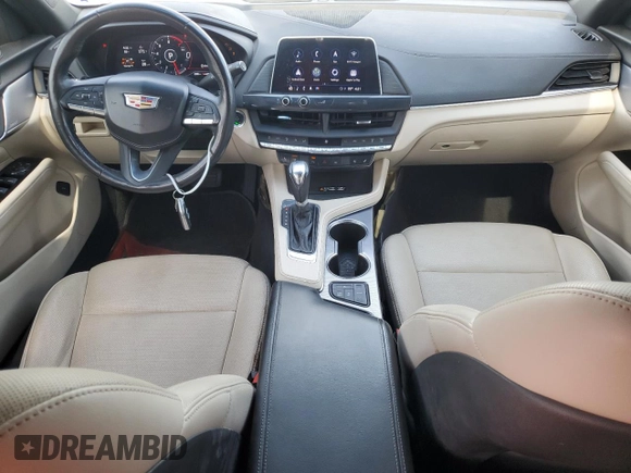 2021 Cadillac CT4 Premium Luxury z VIN 1G6DB5RK0M0113954, wystawiony jako Copart lot #58101165 z przebiegiem 33 957 mil mil oraz Tytuł czysty. Historia ofert i sprzedaży dostępna na DreamBid. Obrazek 8.
