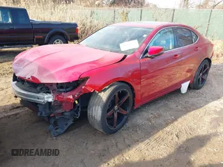 2018 Acura TLX with VIN 19UUB2F30JA002191, listed as a IAAI auction lot 41432550 with 81,233 mi miles. Bid and sale history available at carsss.com. Image 19.