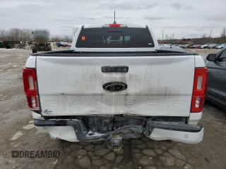 2021 Ford Ranger XL with VIN 1FTER4FHXMLD64107, listed as a Copart auction lot 44162755 with 102,743 mi miles and Salvage Title. Bid and sale history available at carsss.com. Image 6.