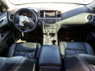 2018 Nissan Pathfinder SL z VIN 5N1DR2MM8JC664252, wystawiony jako Copart lot #47145385 z przebiegiem 62 508 mil mil oraz Szkoda całkowita • Salvage title. Historia ofert i sprzedaży dostępna na DreamBid. Obrazek 8.