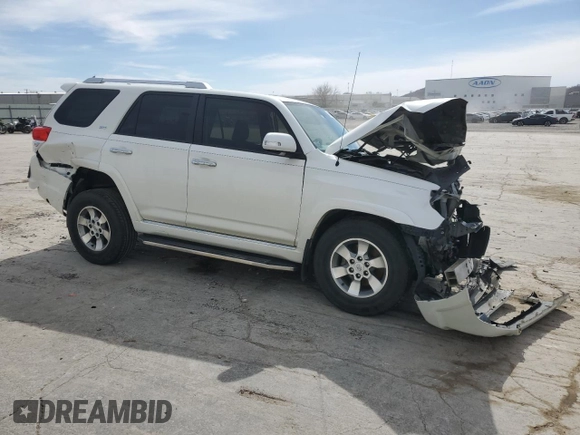 2013 Toyota 4Runner SR5 with VIN JTEZU5JR7D5048623, listed as a Copart auction lot 48212605 with 133,490 mi miles and Salvage Title. Bid and sale history available at DreamBid. Image 4.