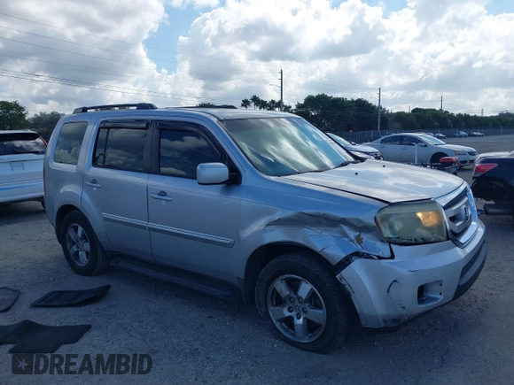 2011 Honda Pilot EX-L with VIN 5FNYF3H63BB014412, listed as a IAAI auction lot 41535137 with 155,100 mi miles and . Bid and sale history available at DreamBid. Image 6.