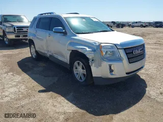 2011 GMC Terrain SLT-2 with VIN 2CTFLXE5XB6373754, listed as a IAAI auction lot 42004859 with 261,619 mi miles. Bid and sale history available at carsss.com. Image 1.
