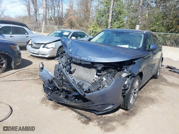 2018 Land Rover Range Rover Velar S with VIN SALYB2RV6JA742852, listed as a IAAI auction lot 41649400 with 56,259 mi miles. Bid and sale history available at carsss.com. Image 6.