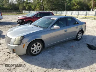 2007 Cadillac CTS with VIN 1G6DM57T470163055, listed as a Copart auction lot 79007014 with 0 mi miles and Salvage Title. Bid and sale history available at carsss.com. Image 1.