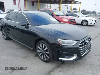 2024 Audi A4 Premium z VIN WAUABAF43RN001042, wystawiony jako IAAI lot #41881408 z przebiegiem 8 888 mil mil oraz . Historia ofert i sprzedaży dostępna na DreamBid. Obrazek 1.