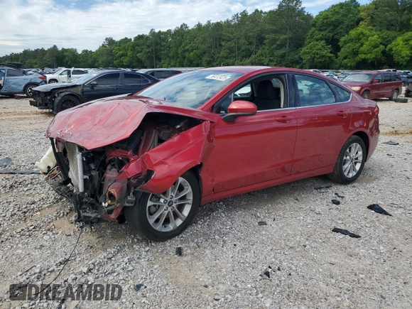 2020 Ford Fusion SE with VIN 3FA6P0HD9LR185169, listed as a Copart auction lot 56412425 with 80,152 mi miles and Salvage title. Bid and sale history available at DreamBid. Image 1.