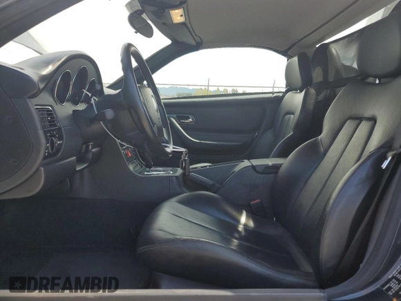1998 Mercedes-Benz SLK-Class with VIN WDBKK47F6WF027941, listed as a Copart auction lot 68139324 with 63,396 mi miles and Salvage Title. Bid and sale history available at carsss.com. Image 7.