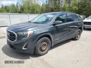 2019 GMC Terrain SLE z VIN 3GKALMEV0KL207117, wystawiony jako Copart lot #57245495 z przebiegiem 197 289 mil mil oraz Czysty tytuł • Clean title. Historia ofert i sprzedaży dostępna na DreamBid. Obrazek 1.