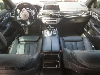 2022 BMW 7 Series 740i with VIN WBA7T2C01NCG99089, listed as a Copart auction lot 58748775 with 40,533 mi miles and Salvage title. Bid and sale history available at DreamBid. Image 8.