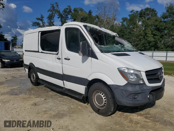 2017 Mercedes-Benz Sprinter with VIN WD4PE7CD4HP383635, listed as a Copart auction lot 74602564 with 24,231 mi miles and Non Repairable. Bid and sale history available at DreamBid. Image 4.