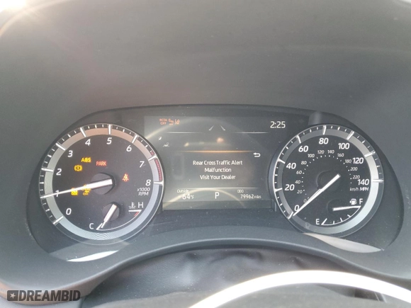 2021 Toyota Highlander XSE with VIN 5TDJZRBH2MS110245, listed as a Copart auction lot 52187275 with 79,962 mi miles and Salvage Title. Bid and sale history available at carsss.com. Image 9.