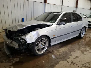 1999 BMW 5 Series 540i with VIN WBADN5333XGC91598, listed as a Copart auction lot 47216425 with 174,232 mi miles and Salvage Title. Bid and sale history available at carsss.com. Image 1.