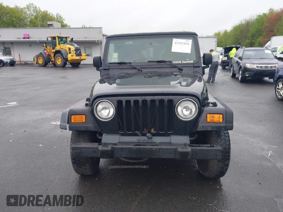 2004 Jeep Wrangler X with VIN 1J4FA39S94P707411, listed as a IAAI auction lot 42187856 with 189,519 mi miles. Bid and sale history available at carsss.com. Image 12.
