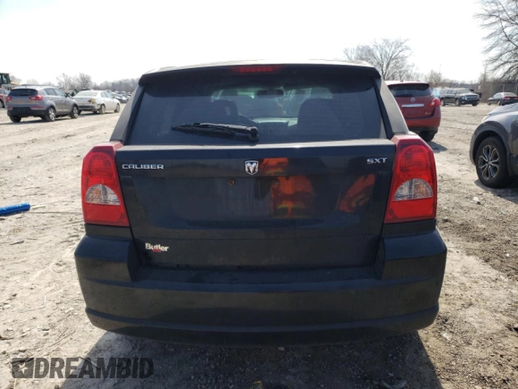 2007 Dodge Caliber SXT with VIN 1B3HB48C47D314273, listed as a Copart auction lot 48796165 with 173,044 mi miles and Clean Title. Bid and sale history available at carsss.com. Image 6.