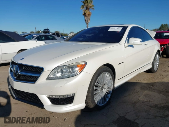 2012 Mercedes-Benz CL-Class CL 63 AMG with VIN WDDEJ7EB5CA029536, listed as a IAAI auction lot 41827657 with 68,769 mi miles. Bid and sale history available at carsss.com. Image 17.