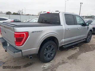 2021 Ford F-150 XL with VIN 1FTEW1C85MFB53536, listed as a IAAI auction lot 41343773 with 101,407 mi miles. Bid and sale history available at carsss.com. Image 4.