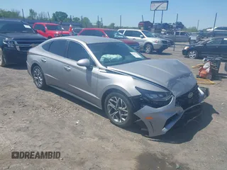 2023 Hyundai Sonata SEL with VIN KMHL64JA9PA268605, listed as a IAAI auction lot 41969724 with 43,150 mi miles and . Bid and sale history available at DreamBid. Image 1.