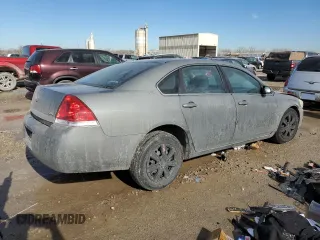 2008 Chevrolet Impala LS with VIN 2G1WB58K481297564, listed as a Copart auction lot 43193865 with Not provided miles and Salvage title. Bid and sale history available at DreamBid. Image 3.