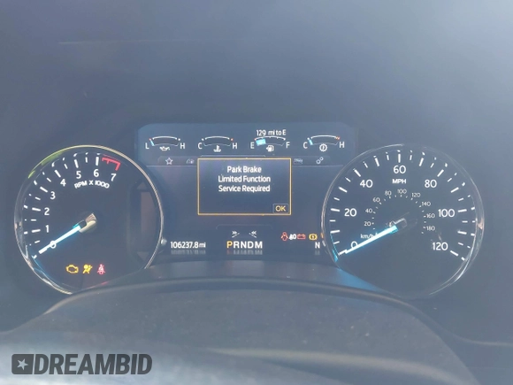 2020 Ford Expedition Max Limited z VIN 1FMJK2AT6LEA84668, wystawiony jako IAAI lot #42423180 z przebiegiem 106 237 mil mil oraz . Historia ofert i sprzedaży dostępna na DreamBid. Obrazek 7.
