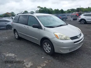 2005 Toyota Sienna CE with VIN 5TDZA23C95S359485, listed as a IAAI auction lot 42710933 with 191,418 mi miles and . Bid and sale history available at DreamBid. Image 1.